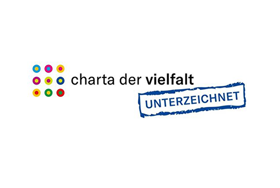 Logo charta der vielfalt unterzeichnet